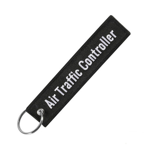 CLELO Travel Accessories Key Chain Pilot Accessories viaje Travel Bag Tag Embroidery luggage Tag Label Keyring Fashion Gift