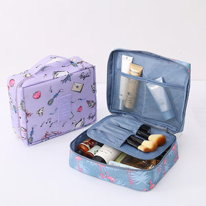 New Travel Men Women Cosmetics Toiletries Storage Case Pouch Packing Organizer Portable Wash Cosmetic Bag Travel Accessories