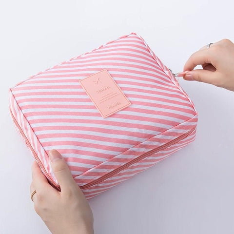 New Travel Men Women Cosmetics Toiletries Storage Case Pouch Packing Organizer Portable Wash Cosmetic Bag Travel Accessories