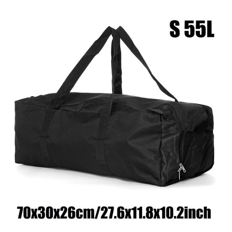 Large Travel Duffel Bag 55L 100L 150L Capacity Travel Duffle Bags Foldable Bag Shoulder Strap