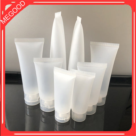 Empty Portable Travel Tubes Squeeze Cosmetic Containers Cream Lotion Plastic Bottles 20ml 30ml 50ml 100ml Travel Accessories