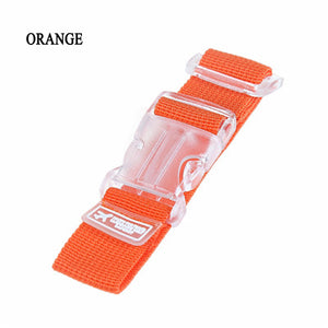 MANJIANGHONG Adjustable Nylon Luggage Straps Luggage Accessories Hanging Buckle Straps Suitcase Bag Straps